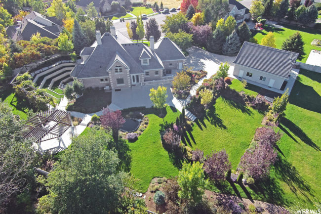 English Manor Estate in Highland, Utah